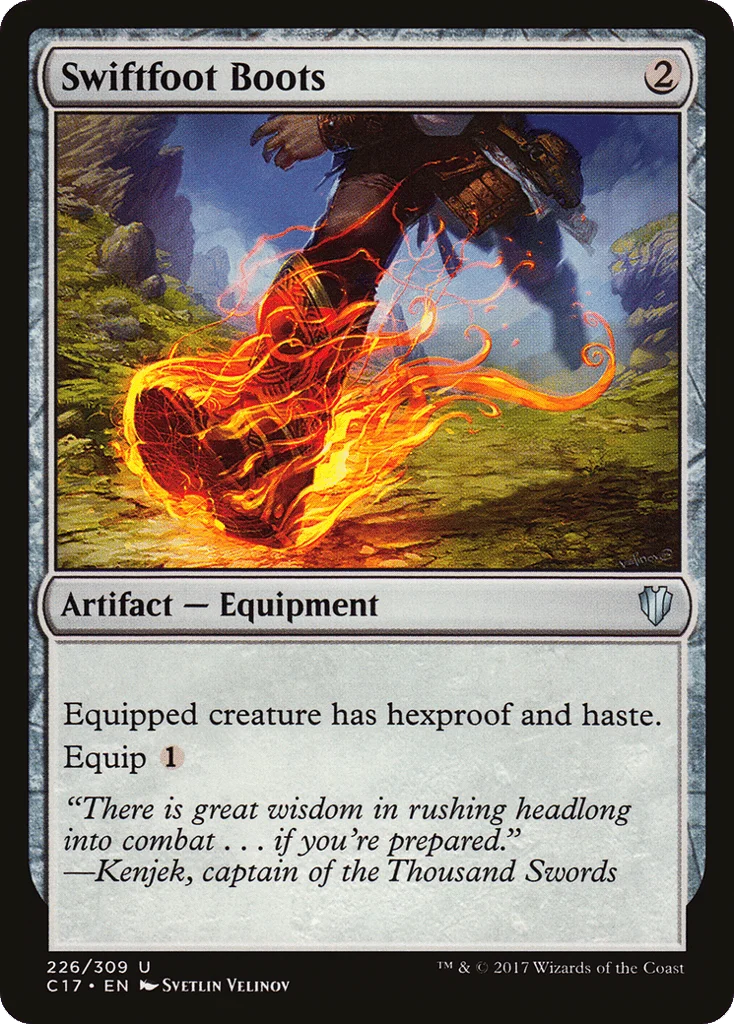 Swiftfoot Boots · Commander 2017