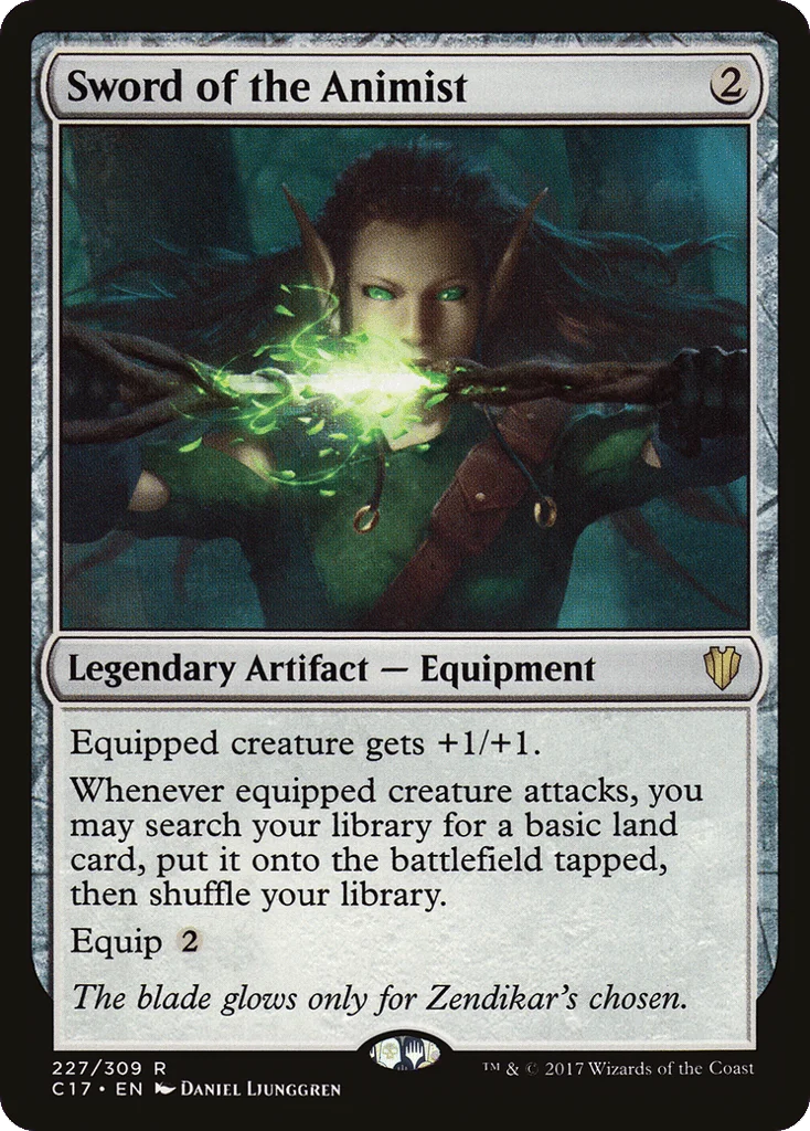 Sword of the Animist · Commander 2017