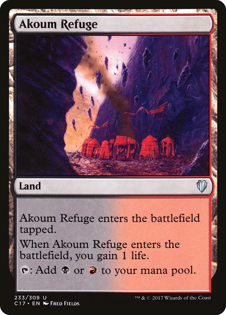 Akoum Refuge · Commander 2017