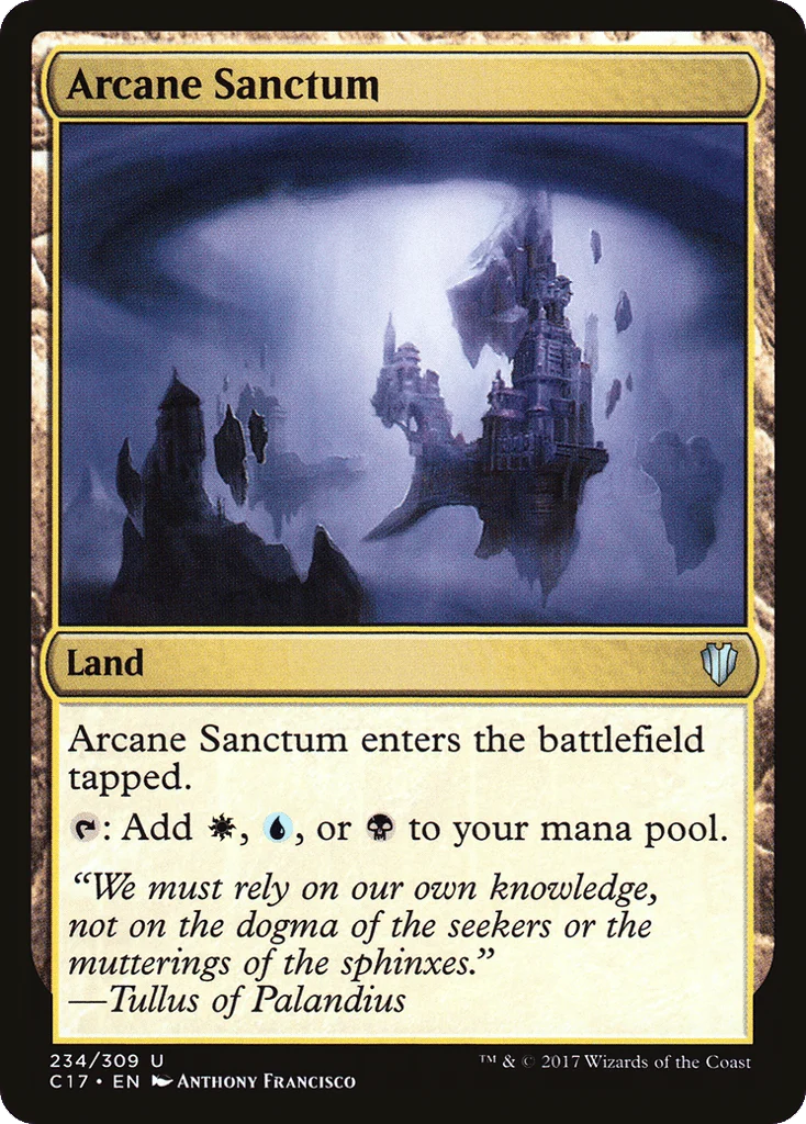 Arcane Sanctum · Commander 2017