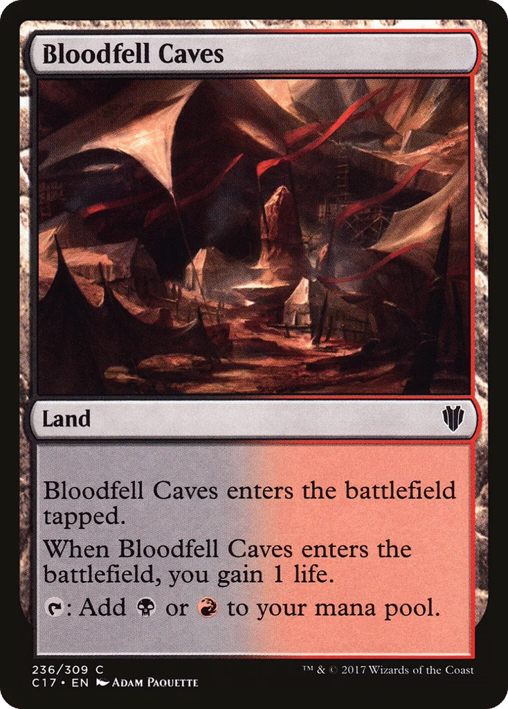 Bloodfell Caves · Commander 2017