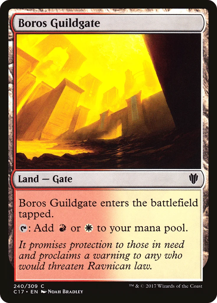 Boros Guildgate · Commander 2017
