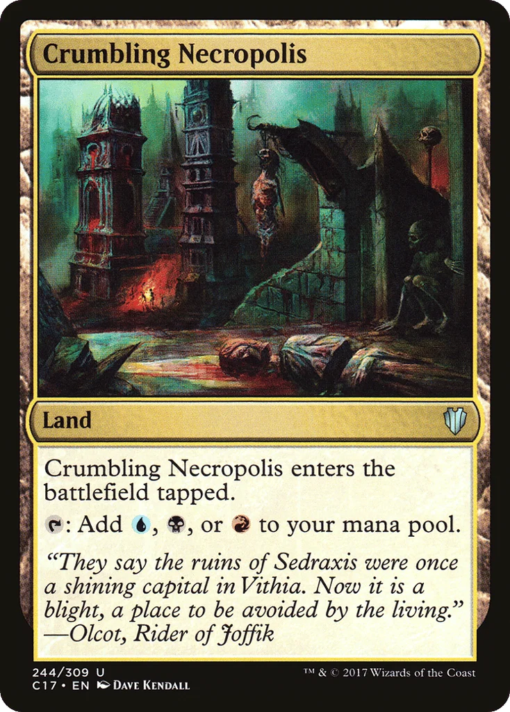 Crumbling Necropolis · Commander 2017