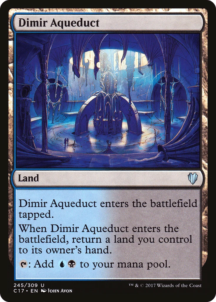 Dimir Aqueduct · Commander 2017