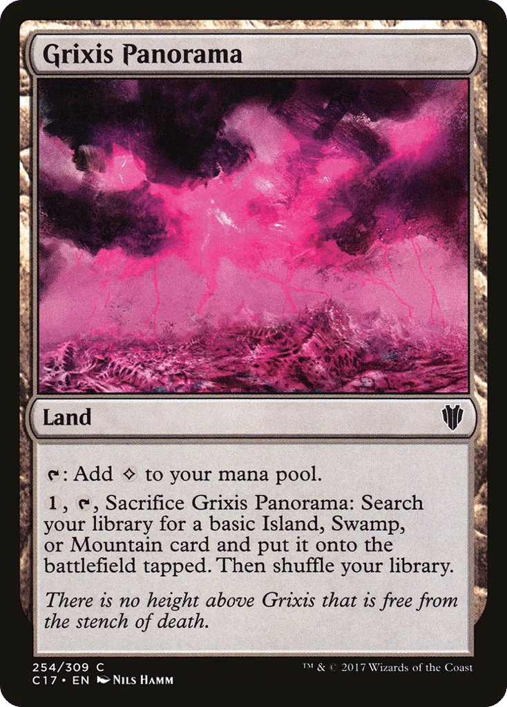 Grixis Panorama · Commander 2017