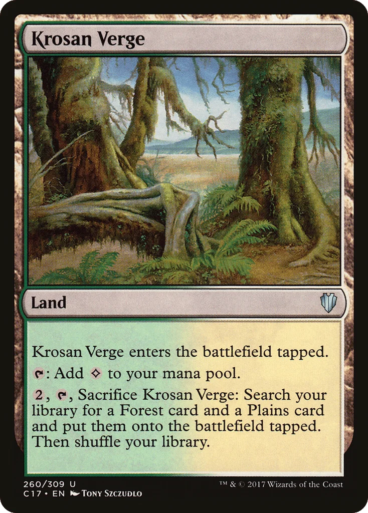 Krosan Verge · Commander 2017