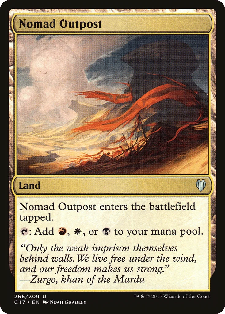 Nomad Outpost · Commander 2017