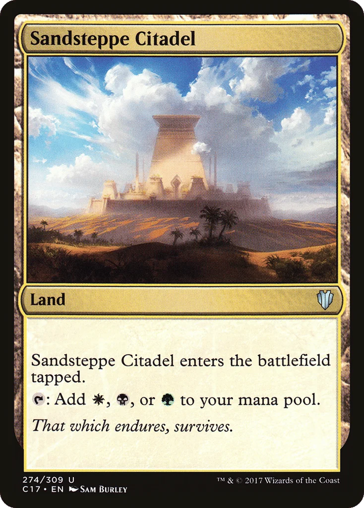 Sandsteppe Citadel · Commander 2017