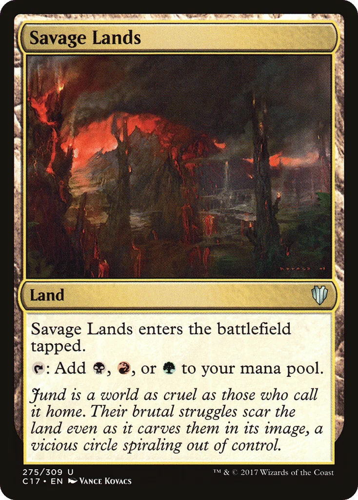 Savage Lands · Commander 2017