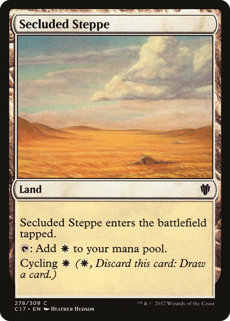 Secluded Steppe · Commander 2017