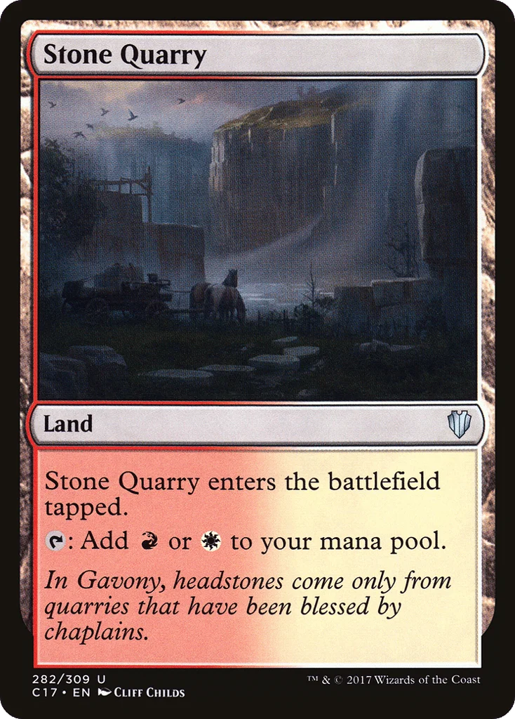 Stone Quarry · Commander 2017