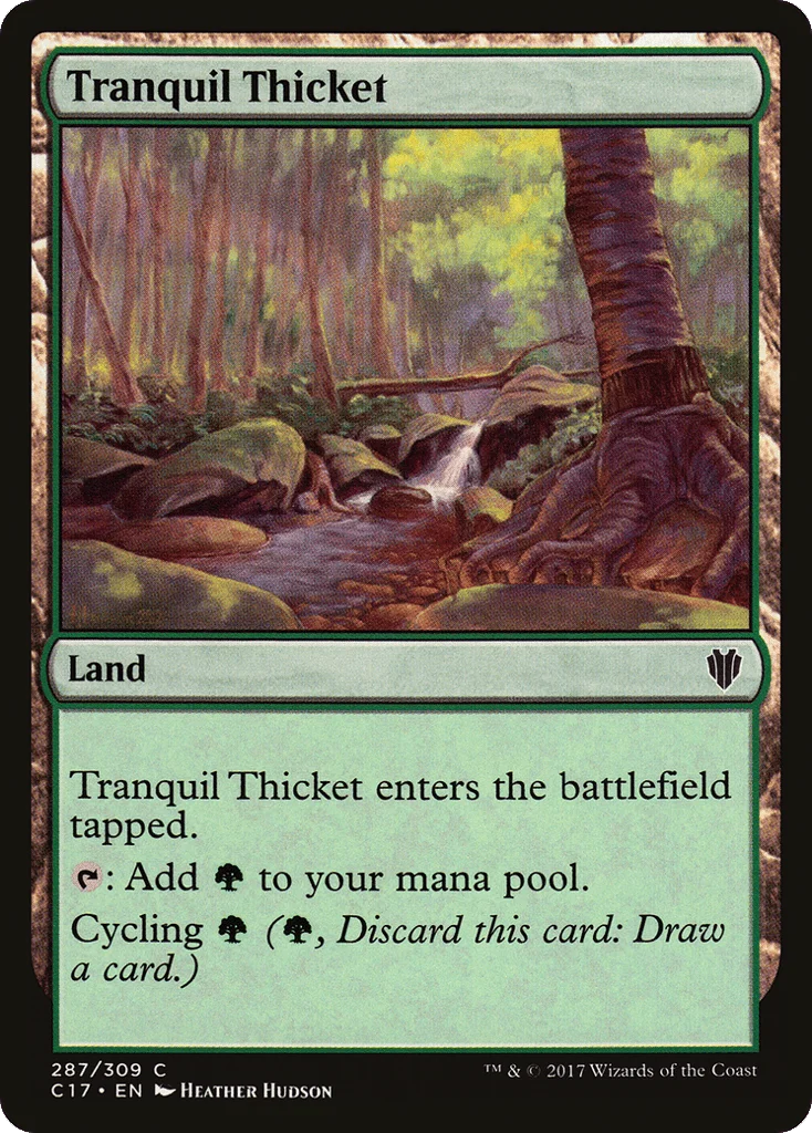 Tranquil Thicket · Commander 2017