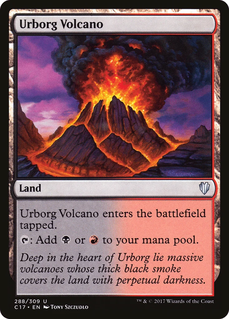 Urborg Volcano · Commander 2017