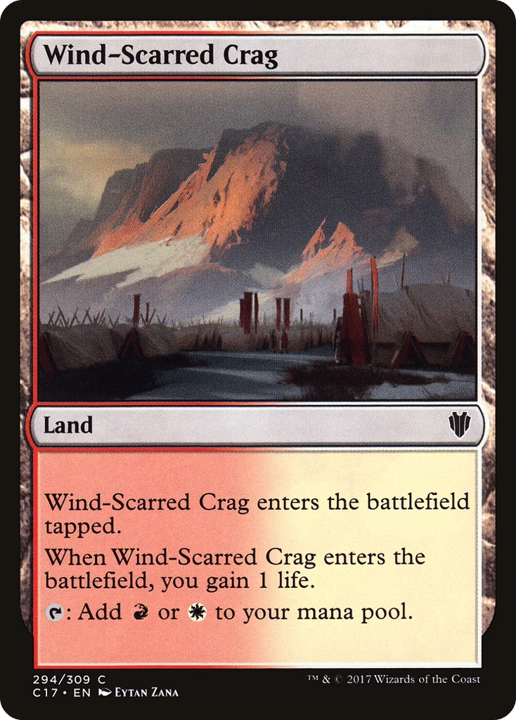 Wind-Scarred Crag · Commander 2017