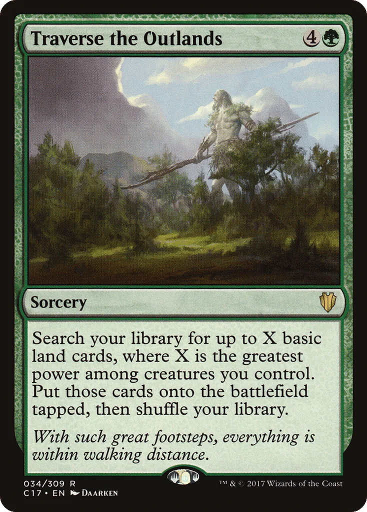 Traverse the Outlands · Commander 2017