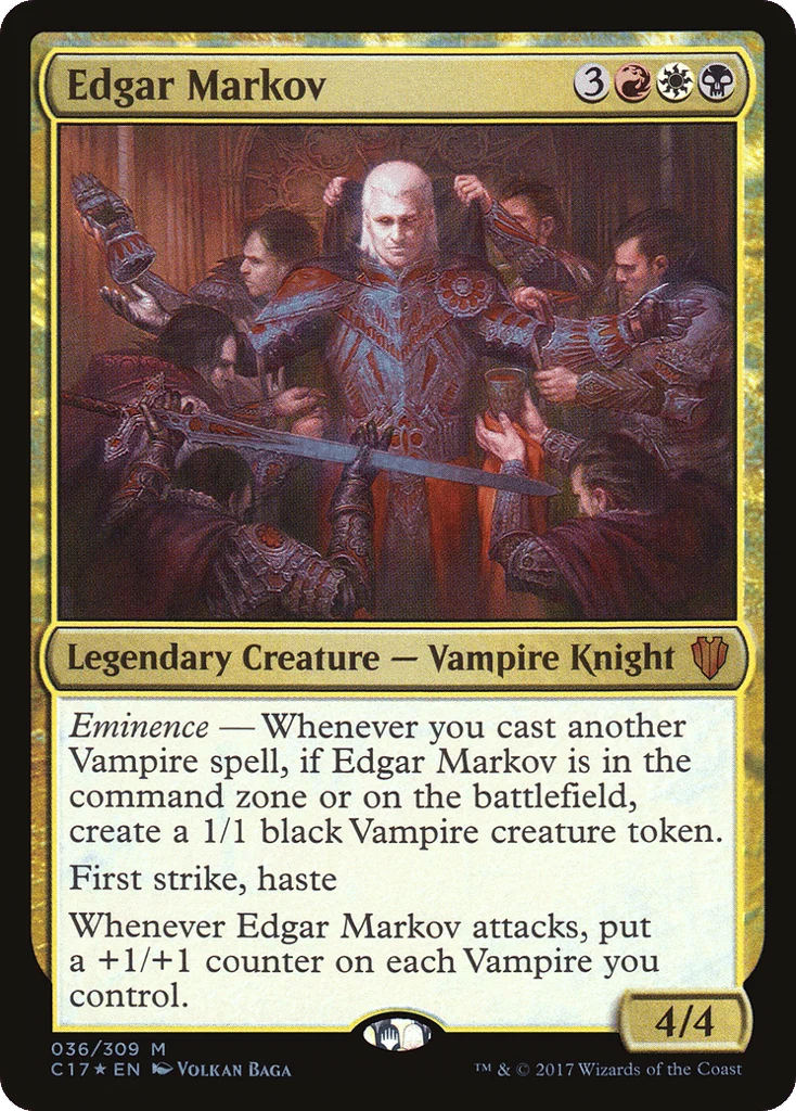 Edgar Markov · Commander 2017