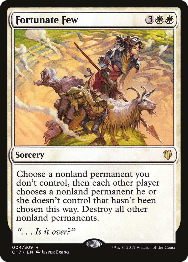 Fortunate Few · Commander 2017