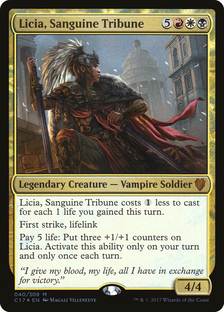 Licia, Sanguine Tribune · Commander 2017
