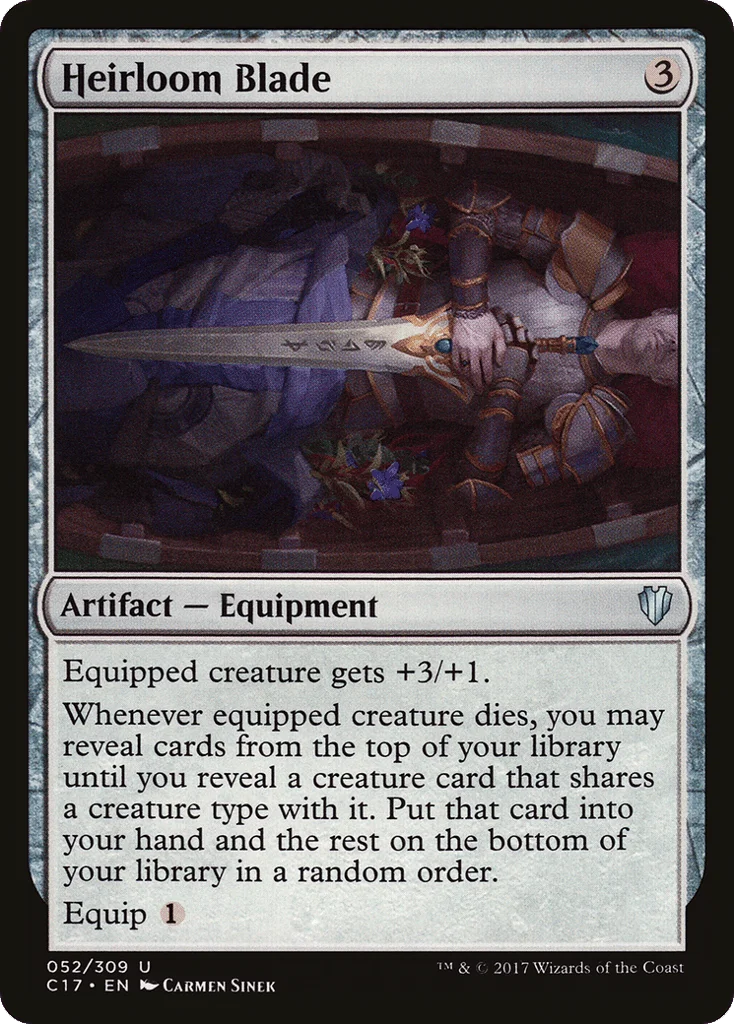 Heirloom Blade · Commander 2017