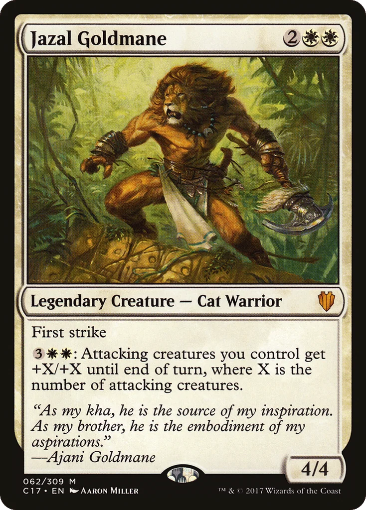 Jazal Goldmane · Commander 2017