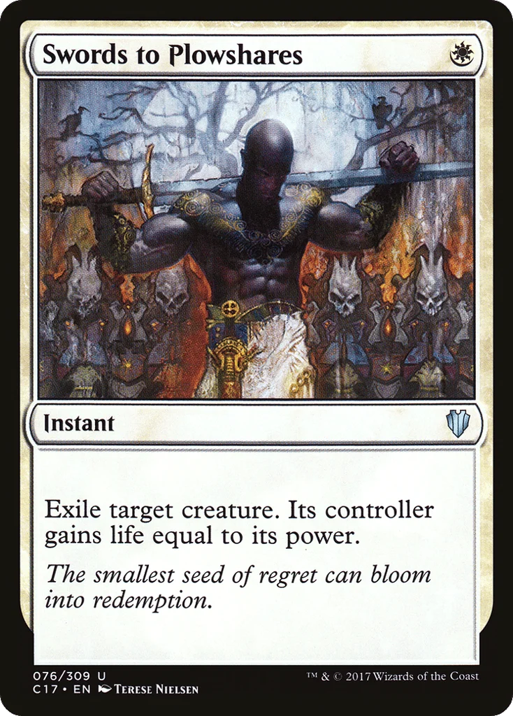 Swords to Plowshares · Commander 2017