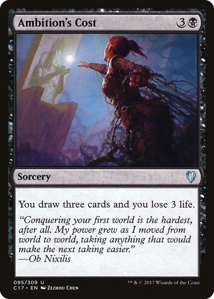 Ambition's Cost · Commander 2017