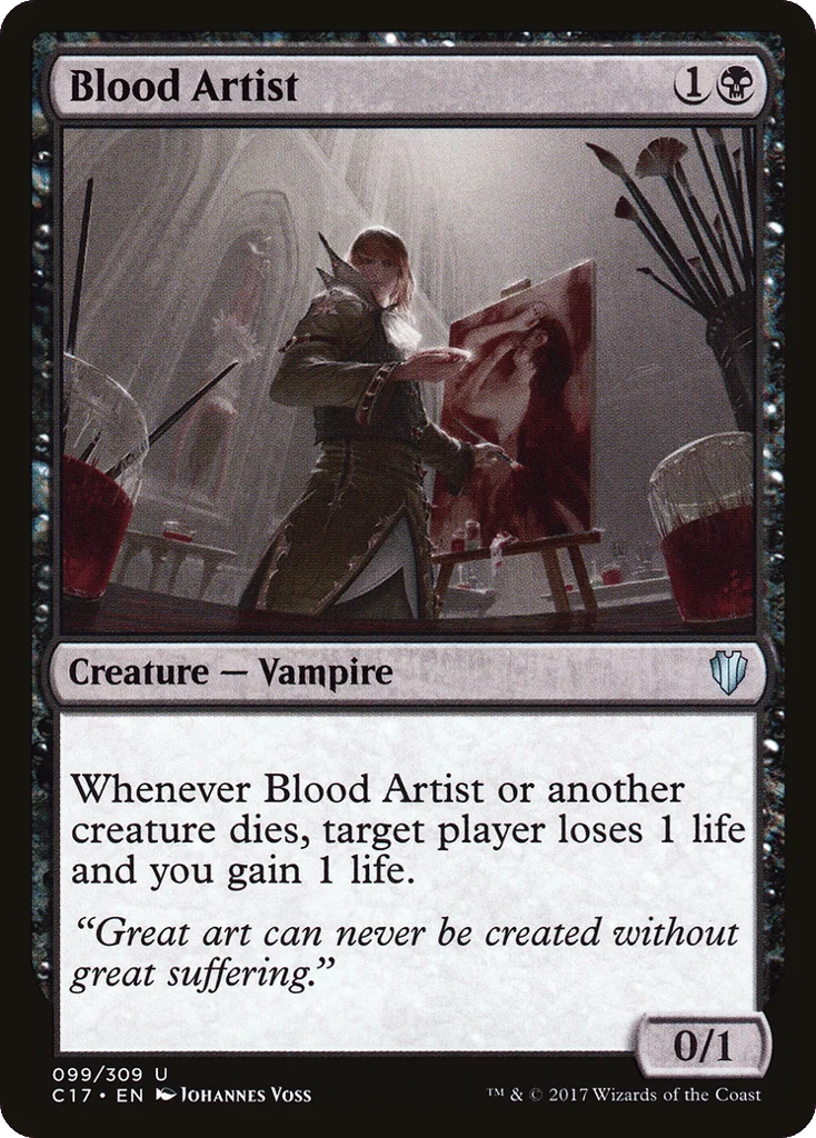 Blood Artist · Commander 2017