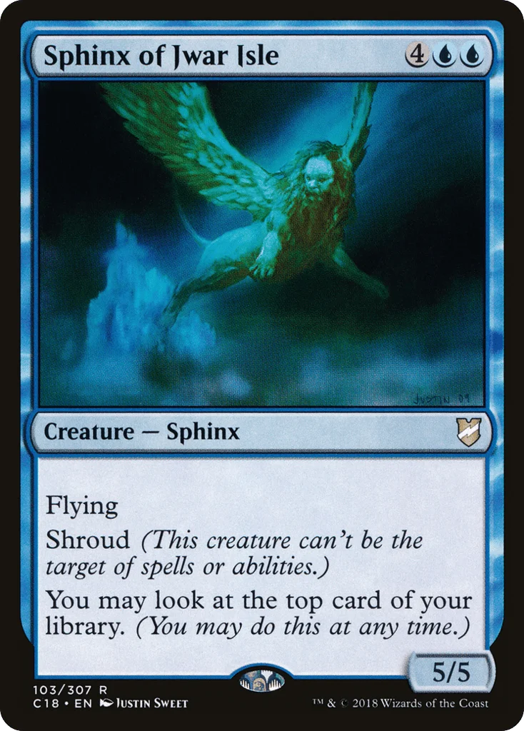 Sphinx of Jwar Isle · Commander 2018