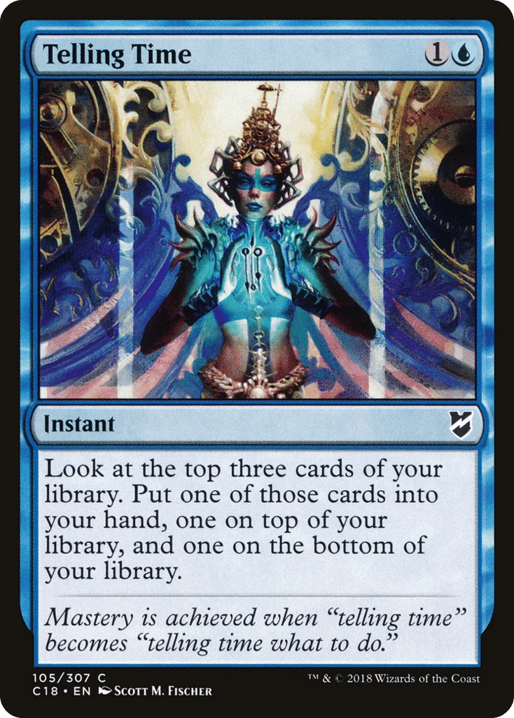 Telling Time · Commander 2018