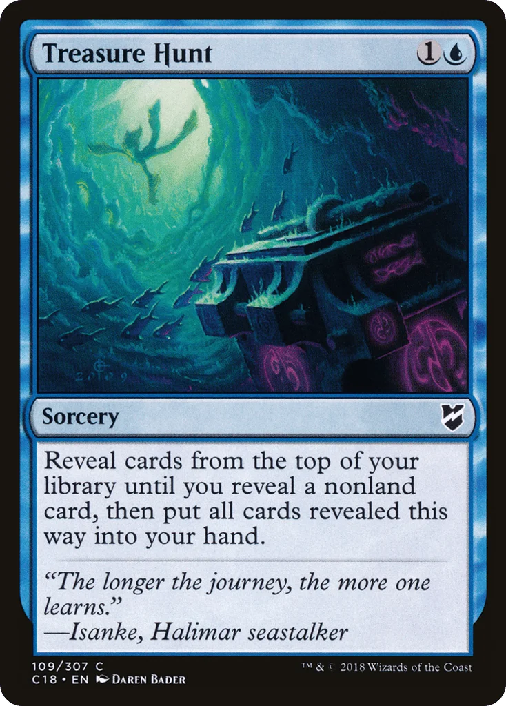 Treasure Hunt · Commander 2018