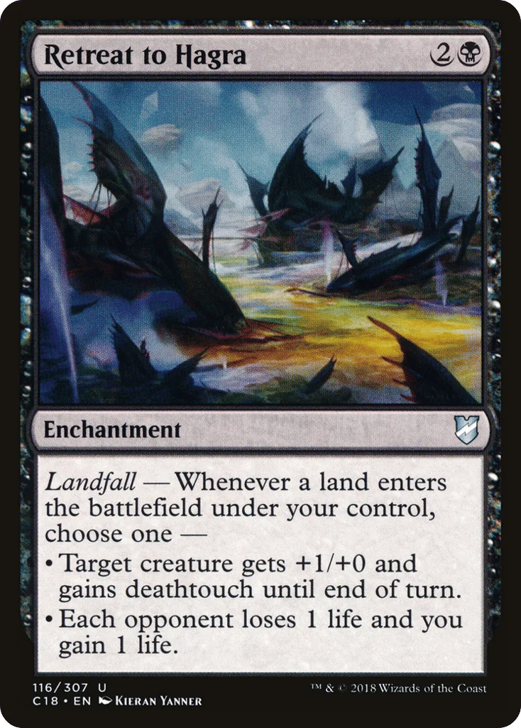 Retreat to Hagra · Commander 2018