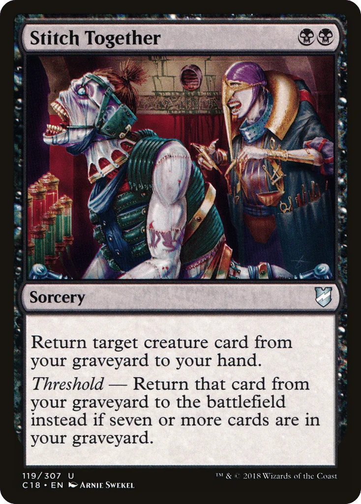 Stitch Together · Commander 2018