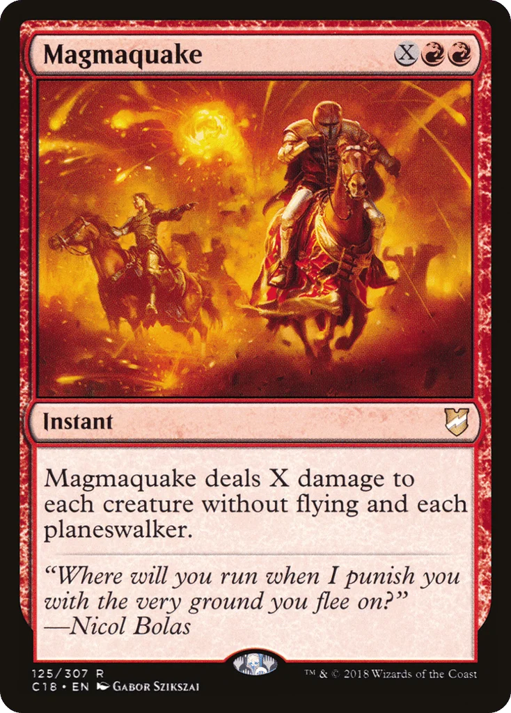 Magmaquake · Commander 2018