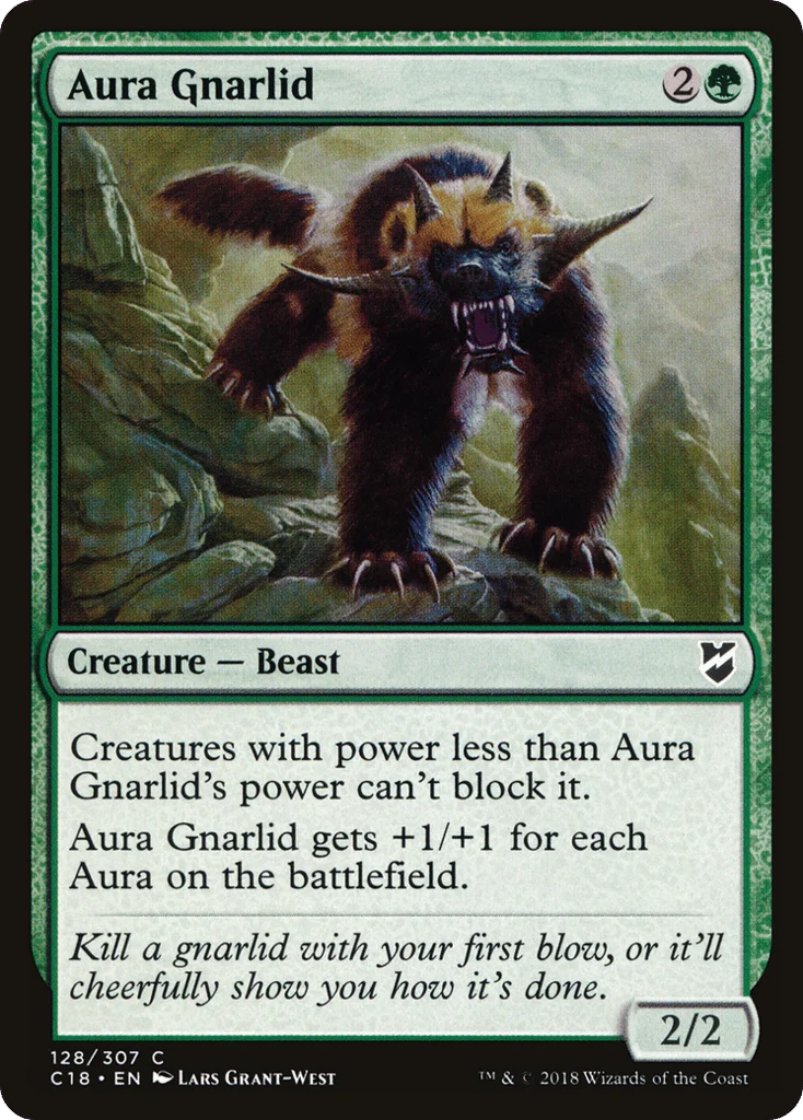 Aura Gnarlid · Commander 2018