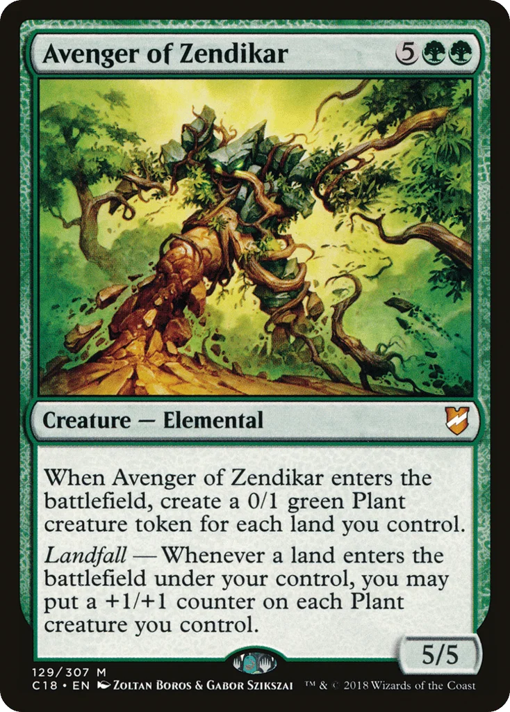 Avenger of Zendikar · Commander 2018