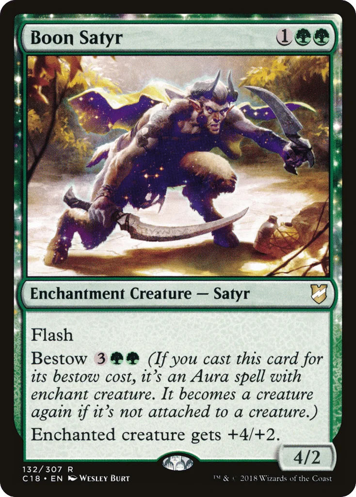 Boon Satyr · Commander 2018