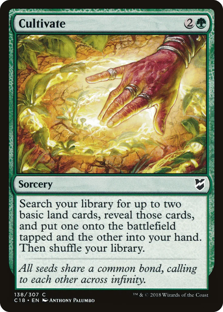 Cultivate · Commander 2018
