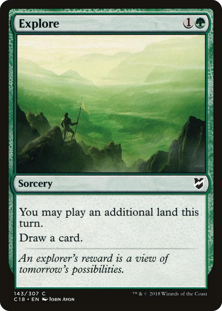 Explore · Commander 2018