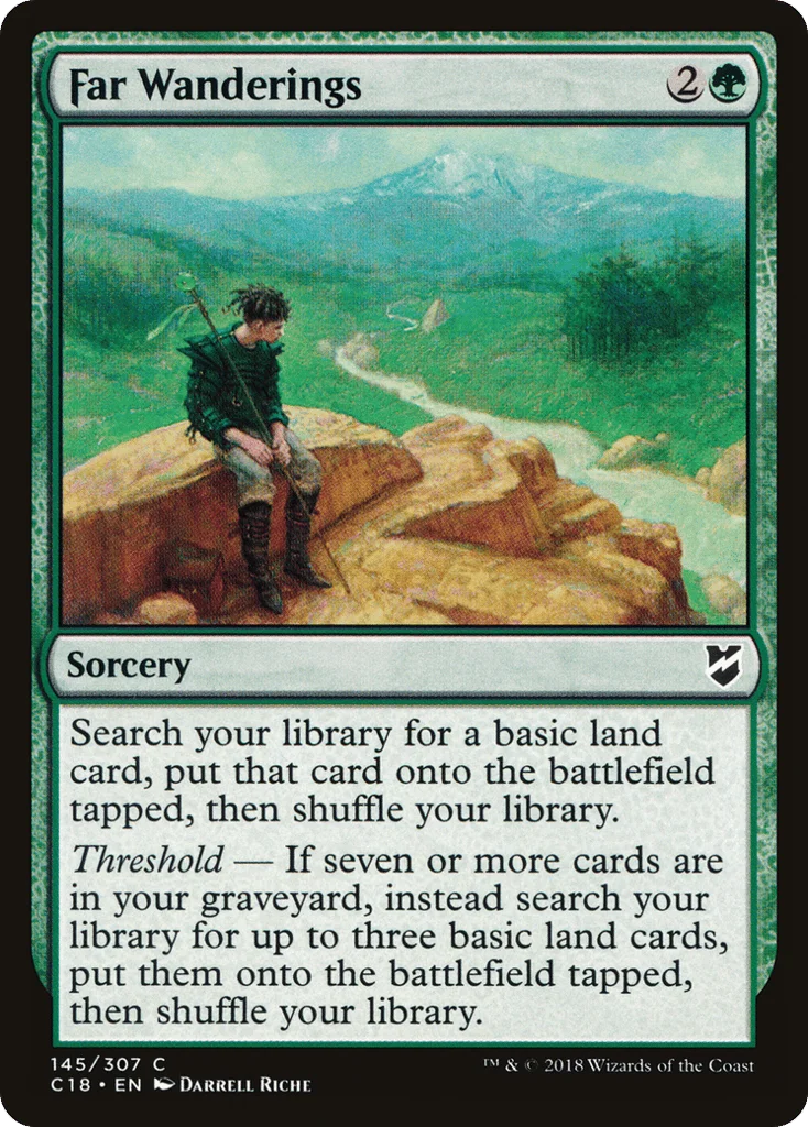 Far Wanderings · Commander 2018
