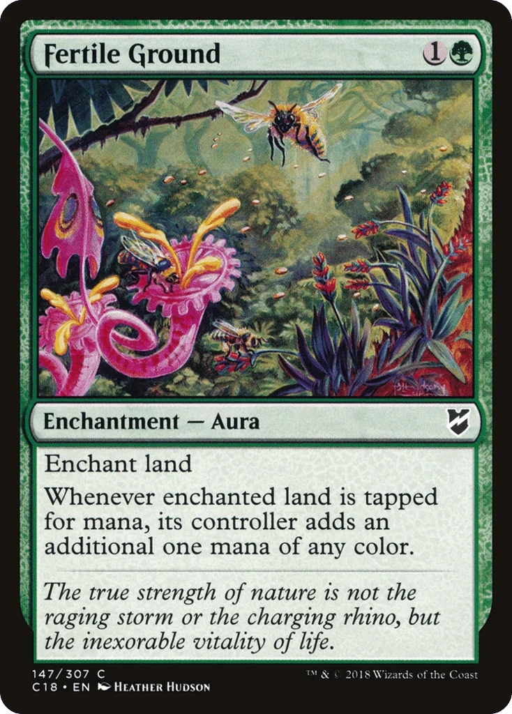 Fertile Ground · Commander 2018
