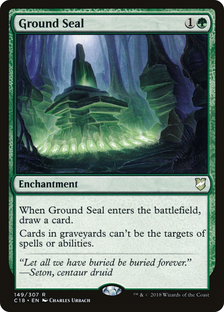 Ground Seal · Commander 2018