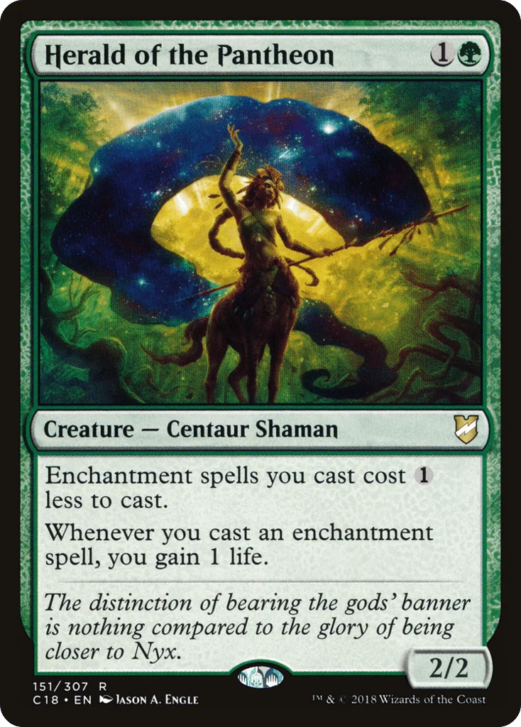 Herald of the Pantheon · Commander 2018