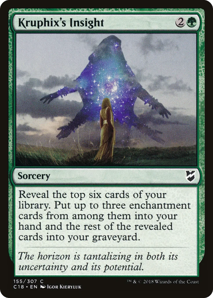 Kruphix's Insight · Commander 2018