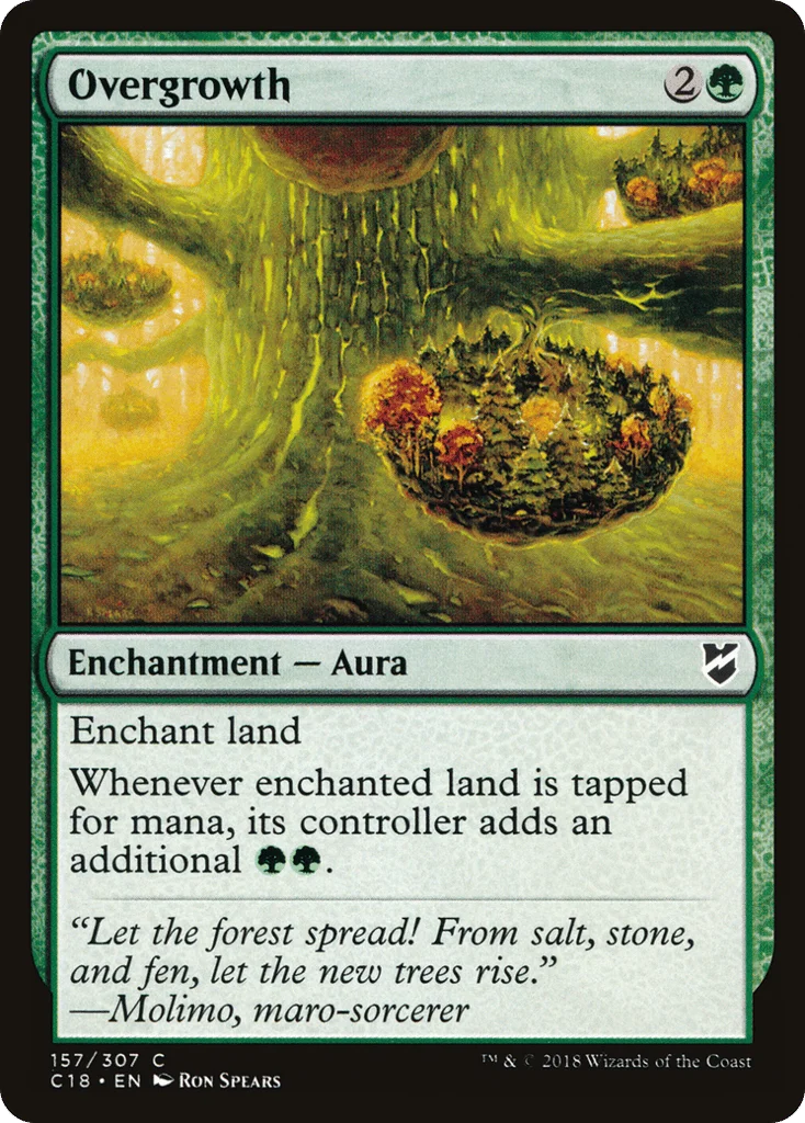 Overgrowth · Commander 2018