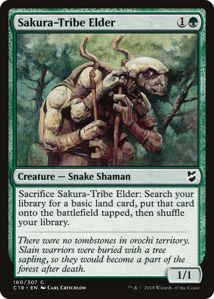 Sakura-Tribe Elder · Commander 2018