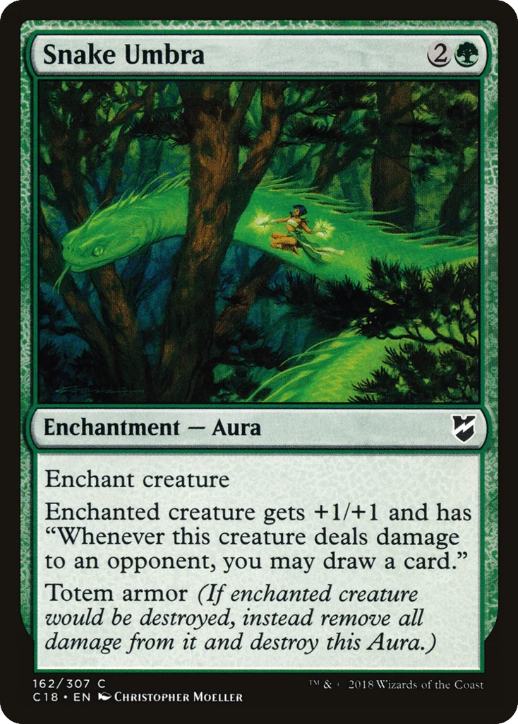 Snake Umbra · Commander 2018