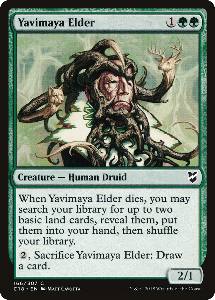 Yavimaya Elder · Commander 2018