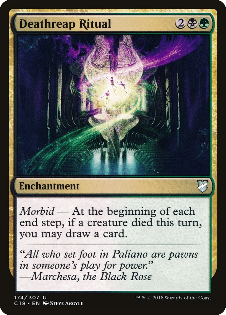 Deathreap Ritual · Commander 2018