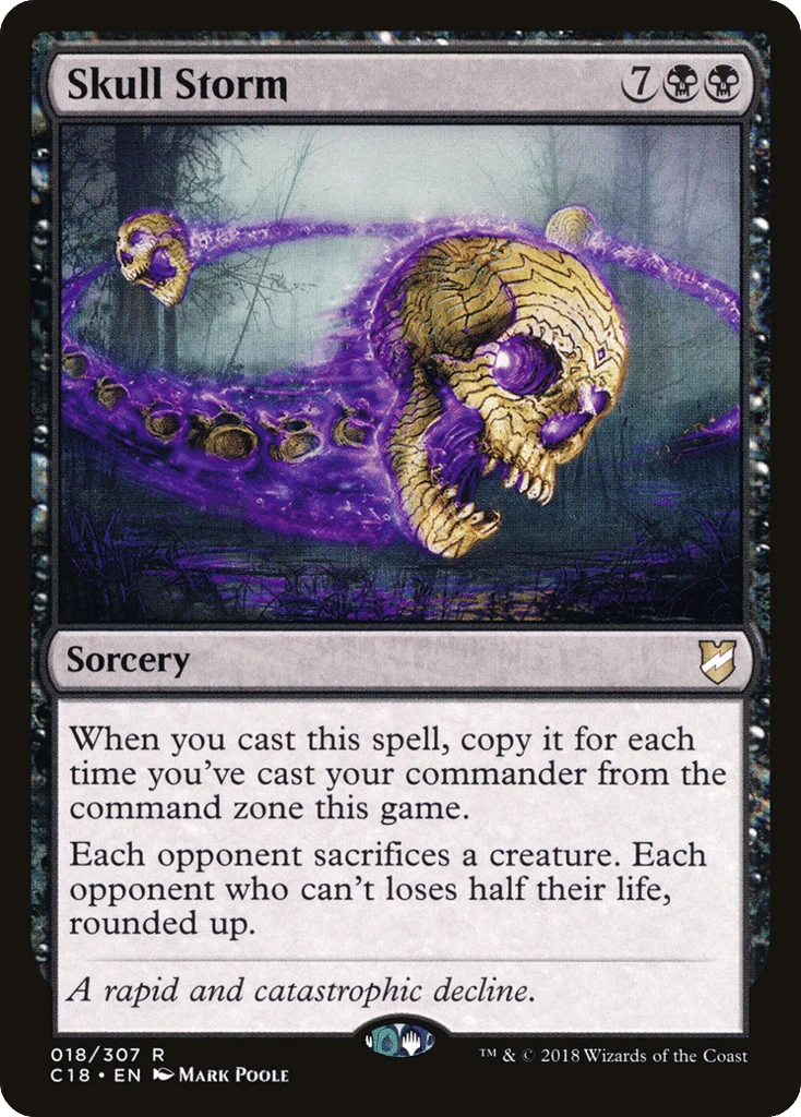 Skull Storm · Commander 2018