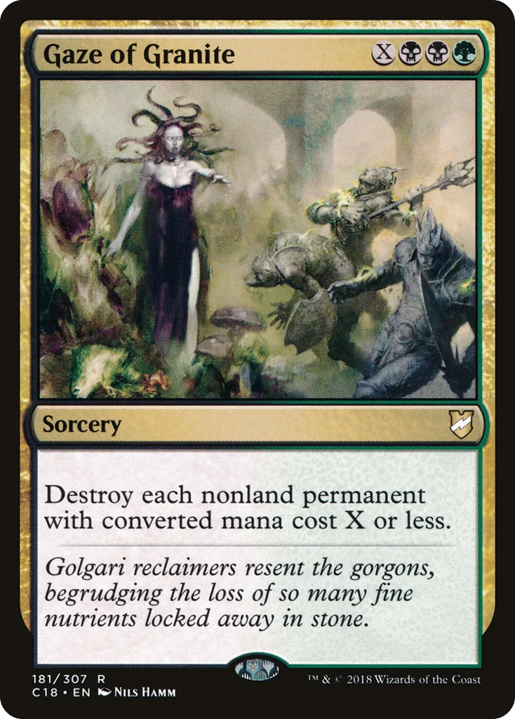 Gaze of Granite · Commander 2018